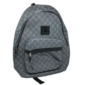 Air Jordan Backpack Mens Grey Monogram Nike LIMITED EDITION 23 School Travel